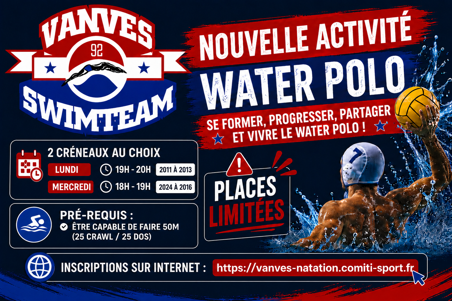 Nouvelle activité !  Water-Polo